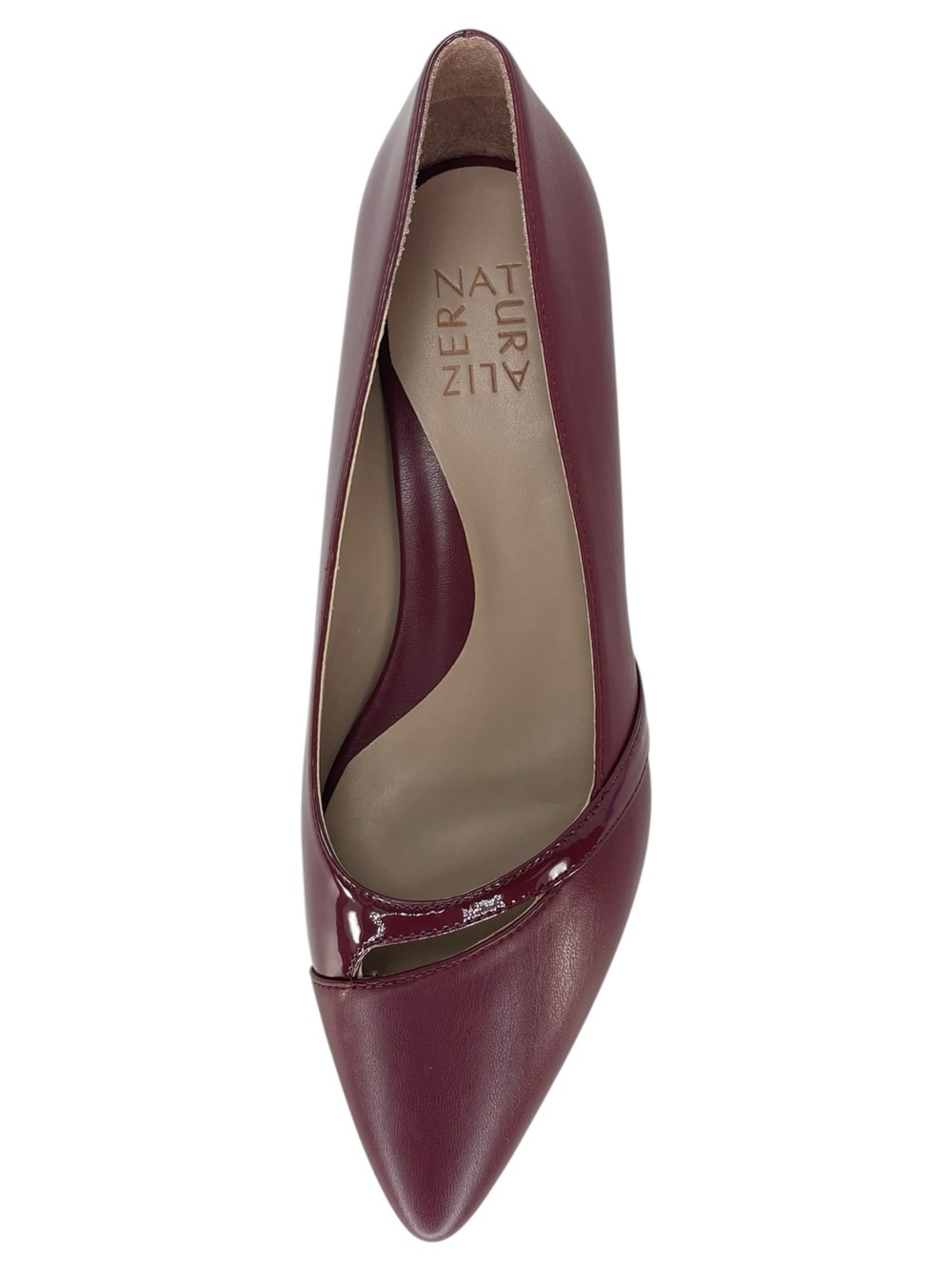 Naturalizer Bria Cranberry Faux Leather Womens Flats Size 8.5M - Picture 7 of 11